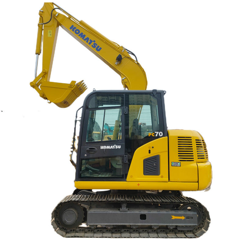 PC70 KOMATSU verwendete Tonne Mini Crawler Excavator Agriculture Mini Excavators 6,5