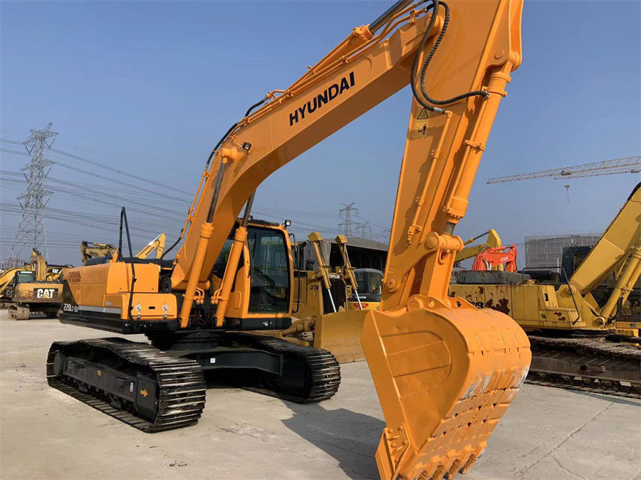 220lc-9s benutzte Hyundai-Bagger Made In Korea 22 Tonnen Kettenbagger-