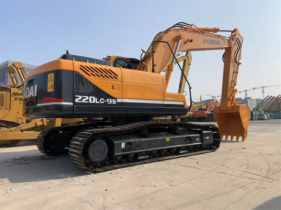 220lc-9s benutzte Hyundai-Bagger Made In Korea 22 Tonnen Kettenbagger-