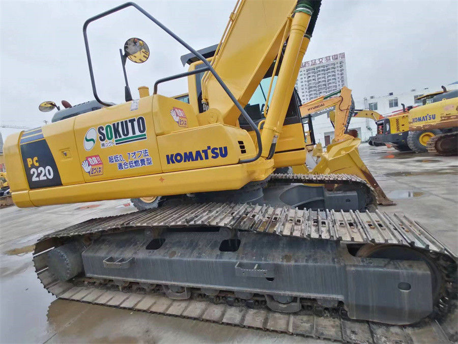 KOMATSU Pc220 benutzte KOMATSU-Bagger 22 Tonnen Japan-Ursprungs-kleine Kettenbagger-