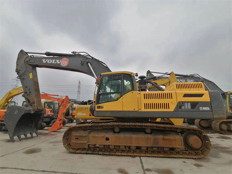 Hydraulischer benutzter schwedische Marken-großer Kettenbagger Volvo-Bagger-Volvo Ecs 480 48 Tonnen