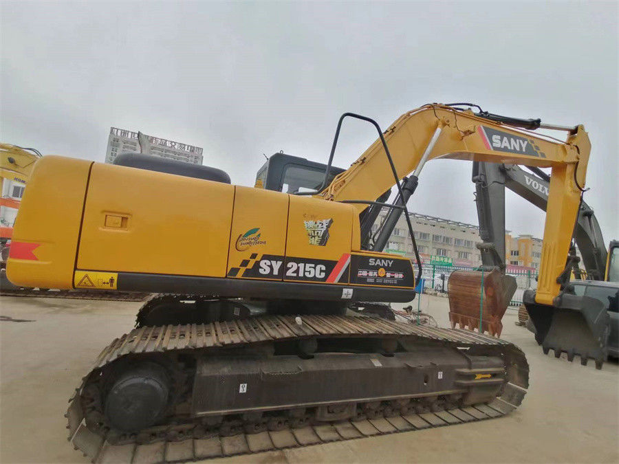 Chinesische Marke benutzter hydraulischer Bagger Medium Crawler Excavator Sany 215 20 Tonnen