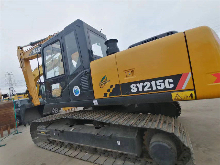 Chinesische Marke benutzter hydraulischer Bagger Medium Crawler Excavator Sany 215 20 Tonnen