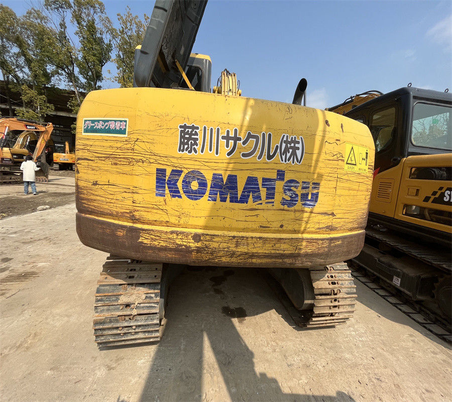 Benutzter 13 Löffelbagger-Bagger Ton Hydraulic Mini Crawler Excavators KOMATSU PC130-7