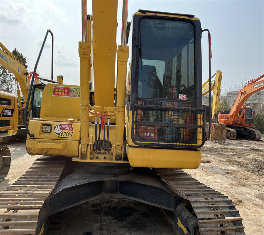 Benutzter 13 Löffelbagger-Bagger Ton Hydraulic Mini Crawler Excavators KOMATSU PC130-7