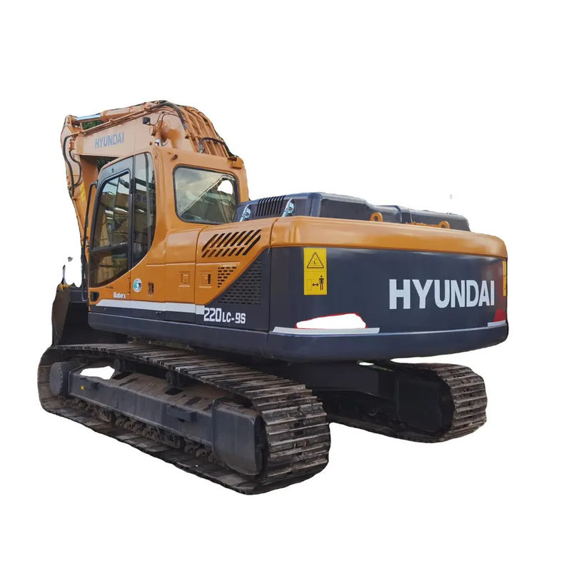Korea benutzte Arbeitsgewicht Hyundai-Bagger-220lc-9s 22 Tonnen Kettenbagger-