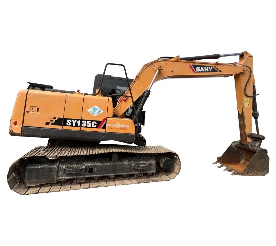 13 Löffelbagger-hydraulischer Kettenbagger Ton Mini Used Sany Excavators SANY SY135C