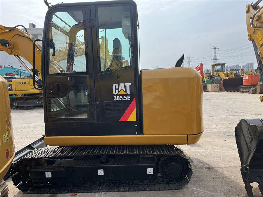 305.5E2 Gebrauchter Caterpillar-Bagger 5,5 Tonnen Mini-Hydraulik-Raupenbagger