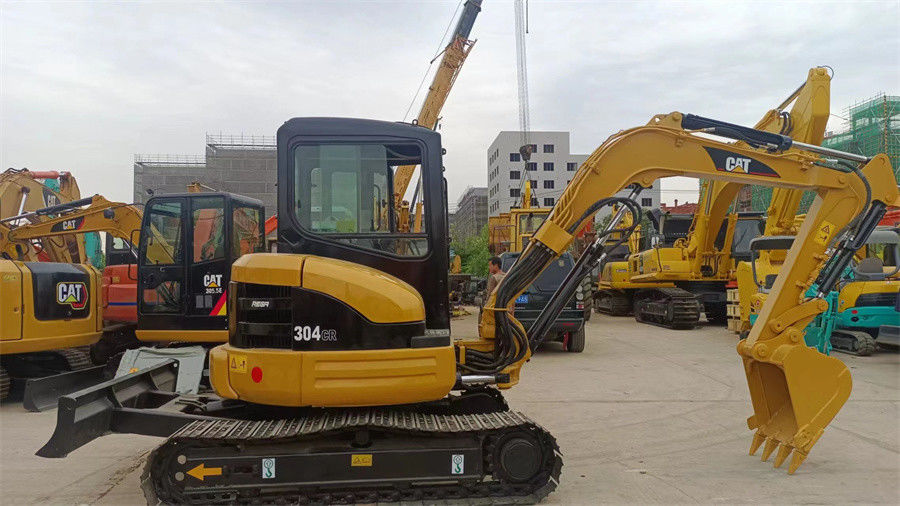 Mini 4 Tonnen Gebrauchter Caterpillar Bagger Hydraulischer Raupenbagger 304C CR Caterpillar