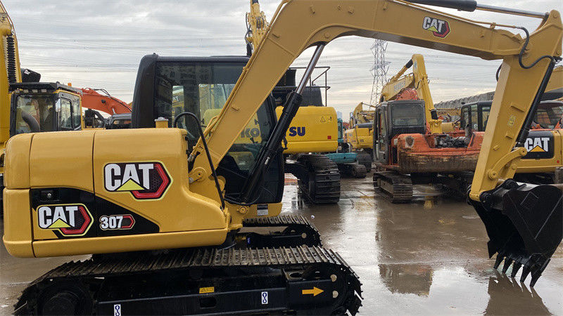 7 Bagger Mini Small Digger Bucket Capacity 0.33m3 Ton Caterpillar CAT 307D