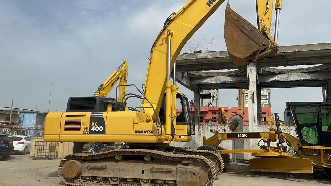 40 Bagger Ton Used Komatsu Excavator Hydraulic-Raupen-großer KOMATSU PC400 8