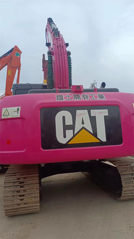 Raupe verwendetes Bagger-Erdbewegenmaschinerie-Rosa Caterpillar CAT 320D 320 320C 320D