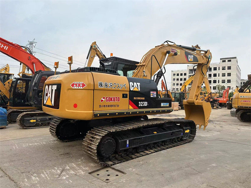 23 Ton Used Cat Crawler Excavator 323D benutzten Caterpillar 320 Bagger 323 325 330