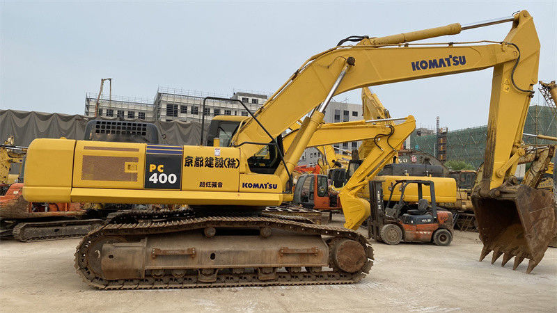 Komatsu PC400 7 Bagger 40 Tonnen Gebraucht Komatsu Bagger Originalfarbe