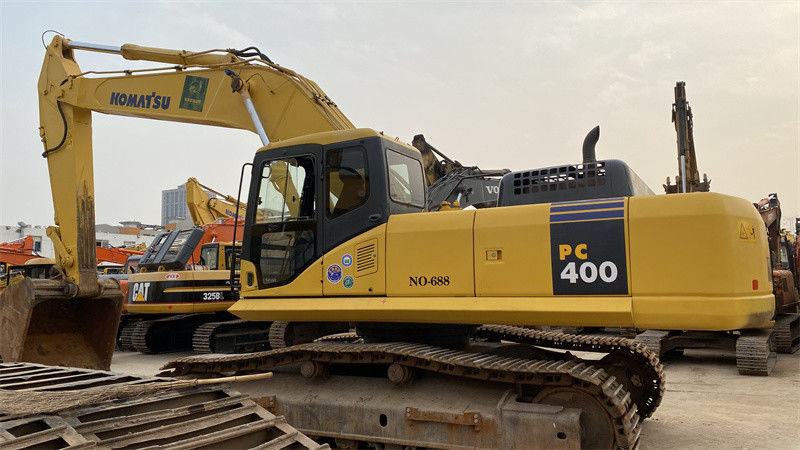 Komatsu PC400 7 Bagger 40 Tonnen Gebraucht Komatsu Bagger Originalfarbe