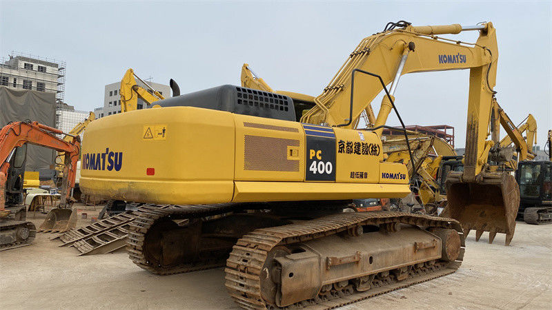 Komatsu PC400 7 Bagger 40 Tonnen Gebraucht Komatsu Bagger Originalfarbe