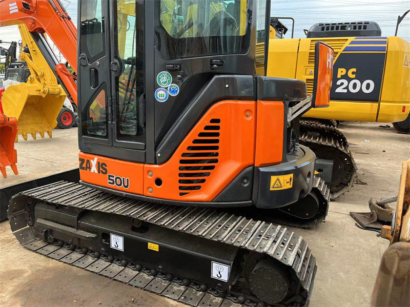 Gebrauchtes Hitachi ZX50U Minibagger Gebrauchtes 5 Tonnen Hitachi ZX50 Minibagger