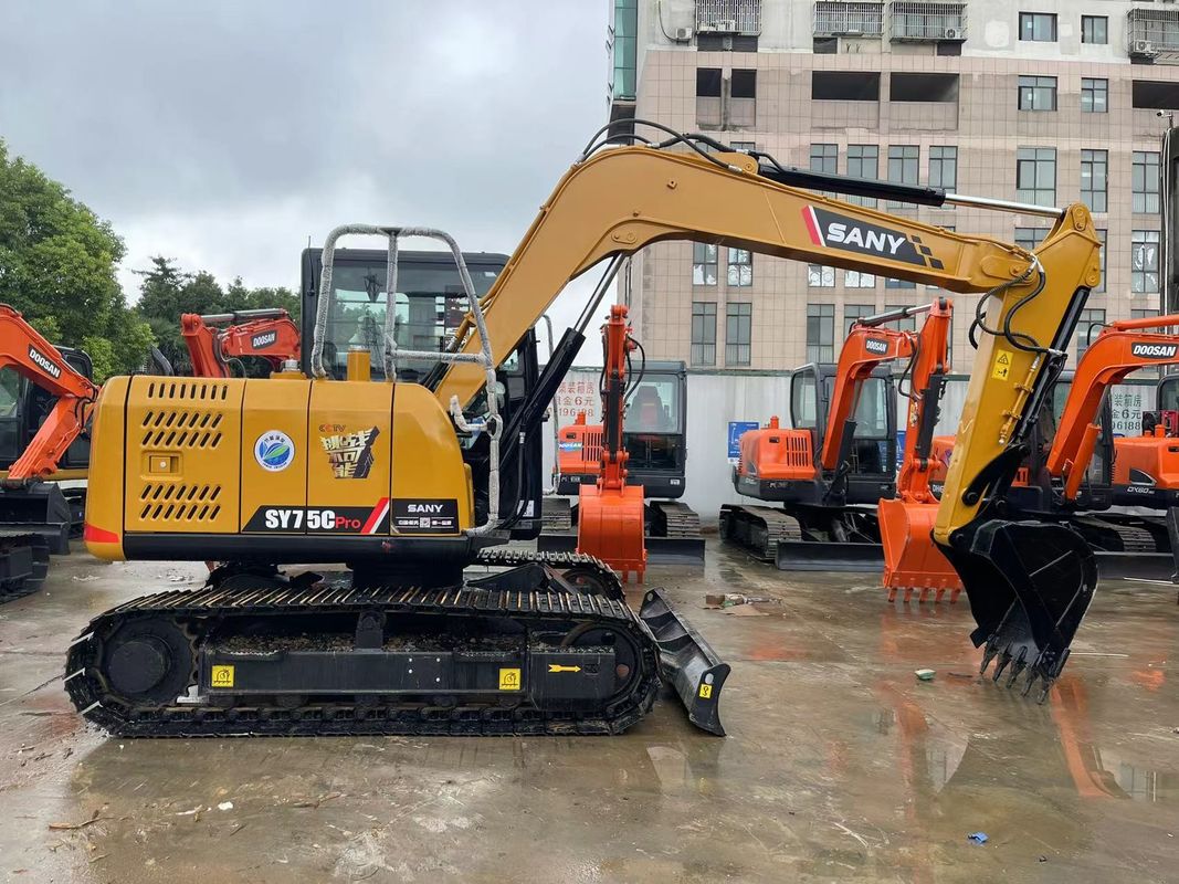 2022 Gebraucht Sany SY75C Bagger Sany Crawler 7.5 Tonnen Minibagger