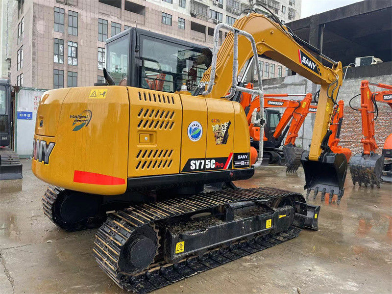 Gebrauchtes Sany SY75C Pro Mini Bagger Gebraucht 7.5 Tonnen Sany Mini Digger