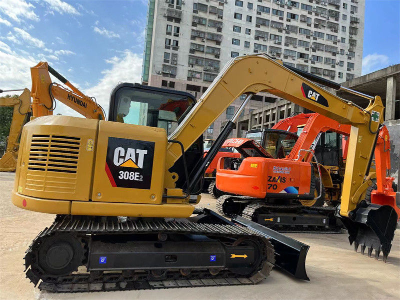 Gebraucht CAT 308E2 Crawler Minibagger Gebraucht Caterpillar 306 305 307 308 Bagger
