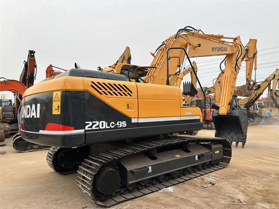 Original Hyundai 220 Bagger Hydraulischer Crawler produziert in Korea R220lc 9s