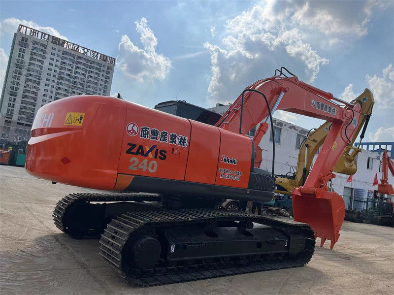 Gebrauchtes Hitachi ZX240 Bagger Original Gebrauchtes Japan Bagger 24 Tonnen Mittleres Bagger