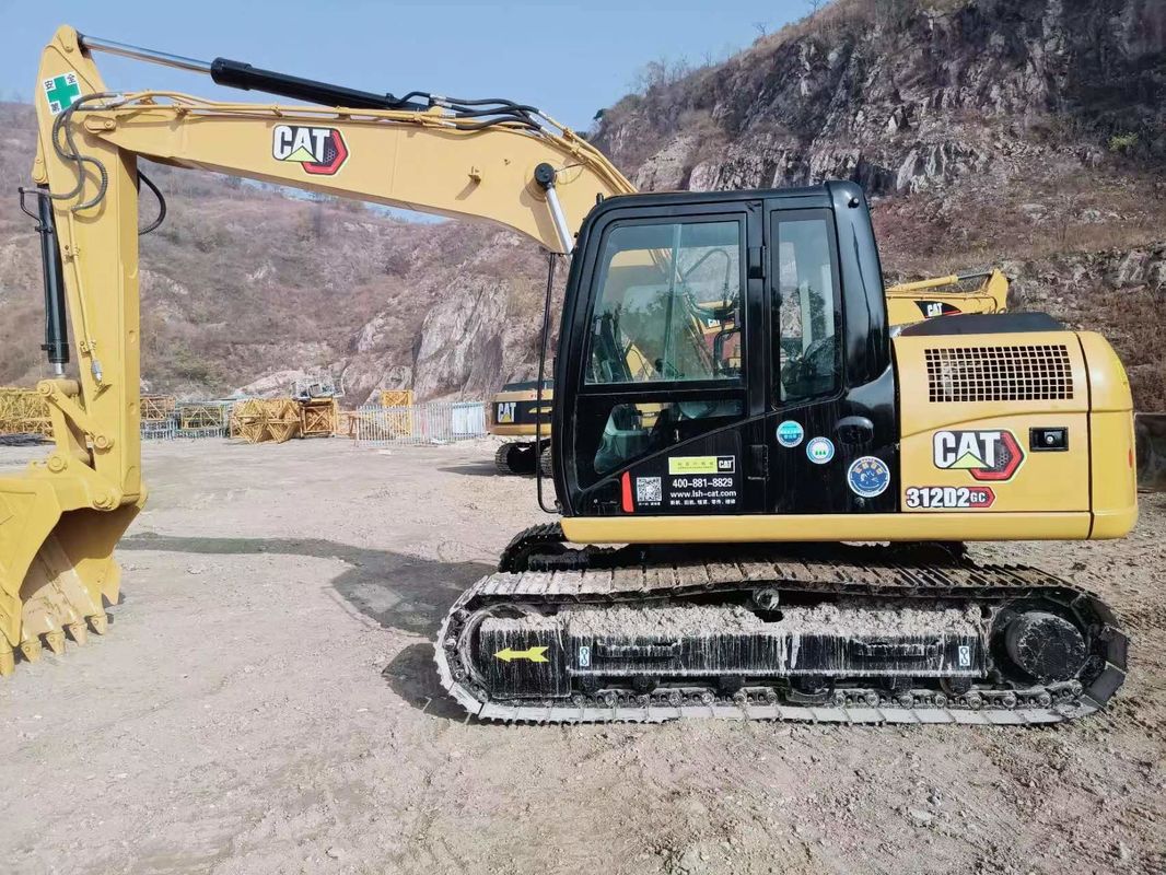 312D2 Gebraucht Katzenbagger 12 Tonnen Kleiner Hydraulischer Crawler Bagger Katze 312