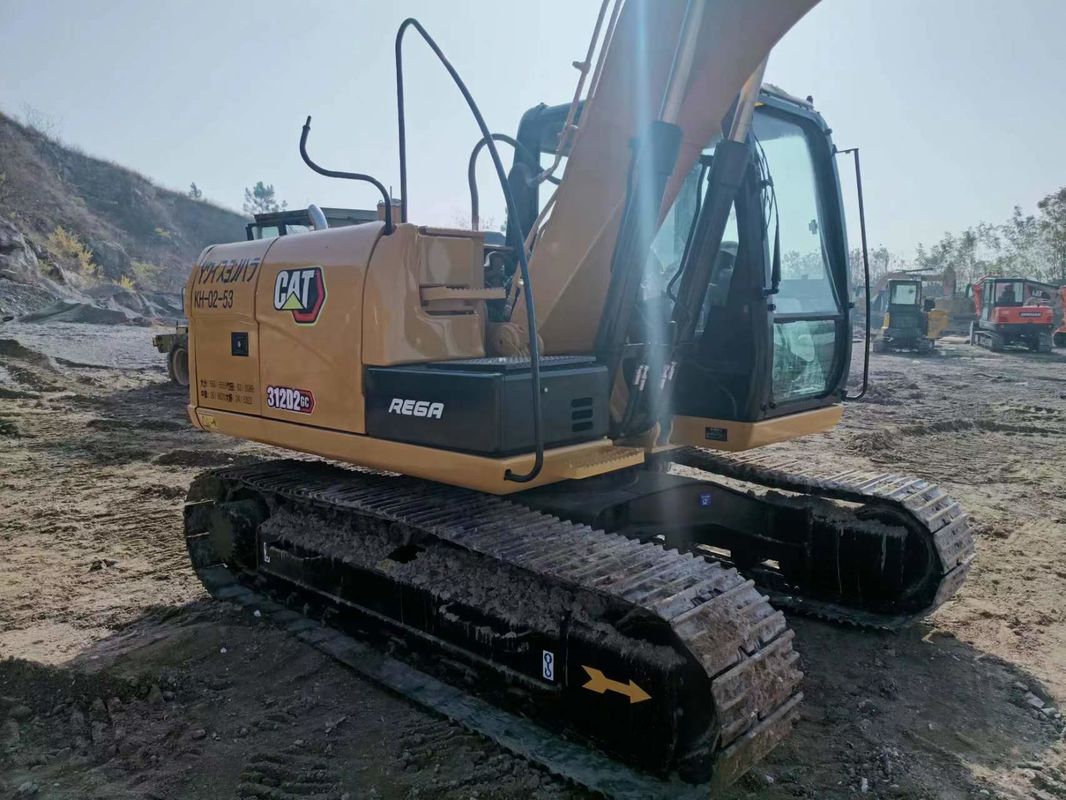 312D2 Gebraucht Katzenbagger 12 Tonnen Kleiner Hydraulischer Crawler Bagger Katze 312