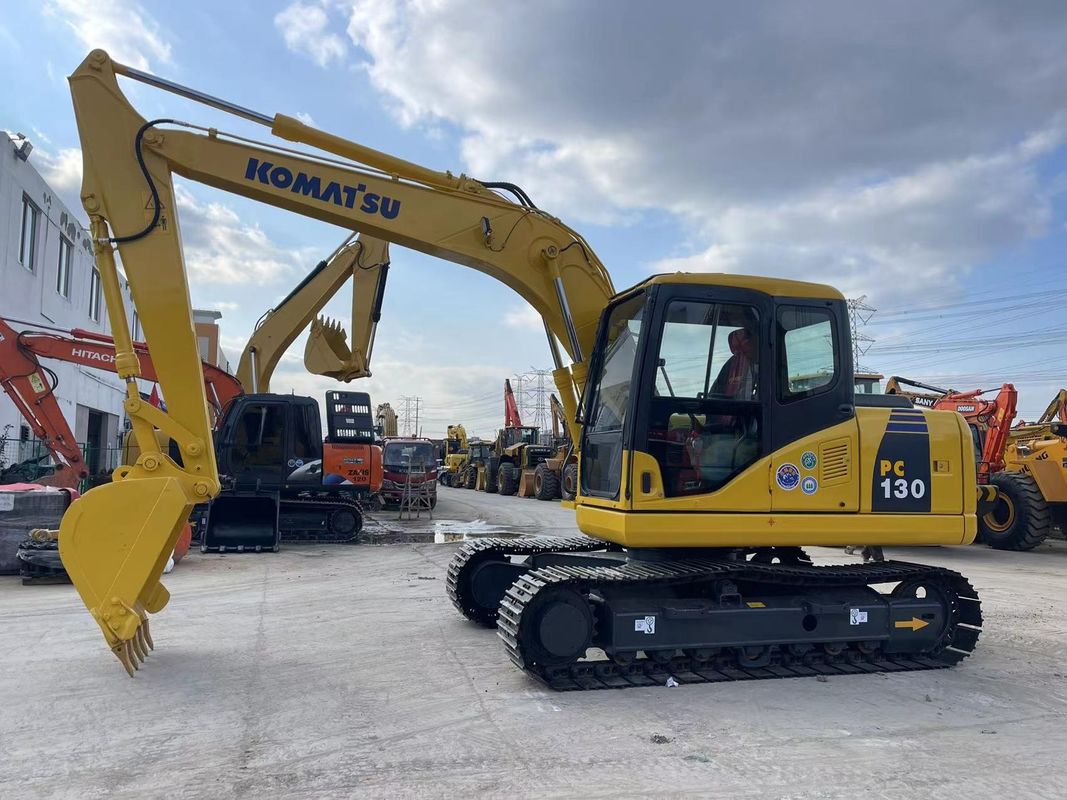 Pc130-7 Hydraulischer Crawler Gebraucht Komatsu Bagger 13 Tonnen Komatsu 130 Kleine Bagger