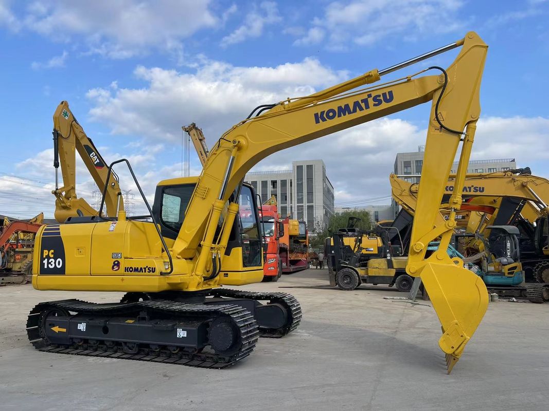 Pc130-7 Hydraulischer Crawler Gebraucht Komatsu Bagger 13 Tonnen Komatsu 130 Kleine Bagger