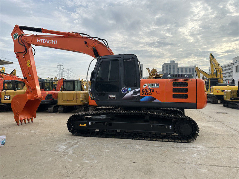 Gebrauchtes Hitachi ZX200LC Bagger Japan Ursprung Gebrauchtes Hitachi Zx200 20 Tonnen Bagger