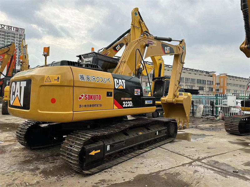 Original verwendet CAT Crawler Bagger 323DL verwendet Caterpillar 320D 323D Bagger