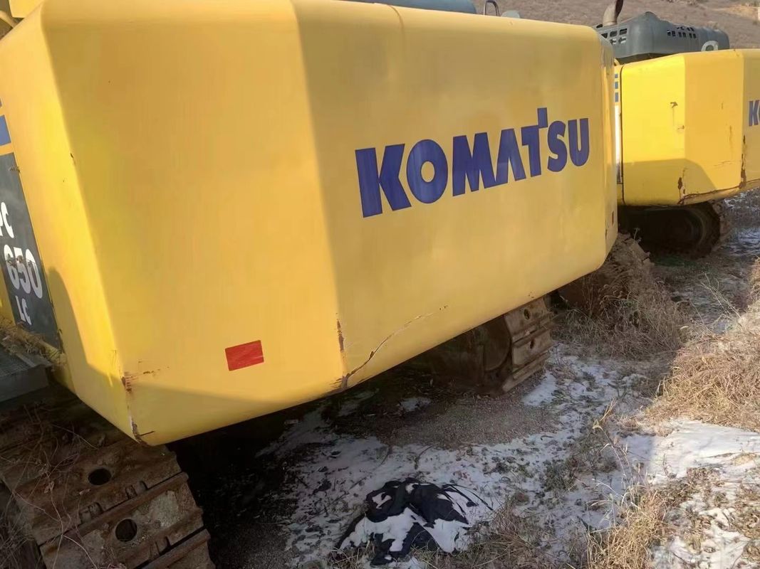PC650-8R Gebrauchtkomatsu Bagger Zweithand 40 Tonnen Großbagger 650 Originalfarbe