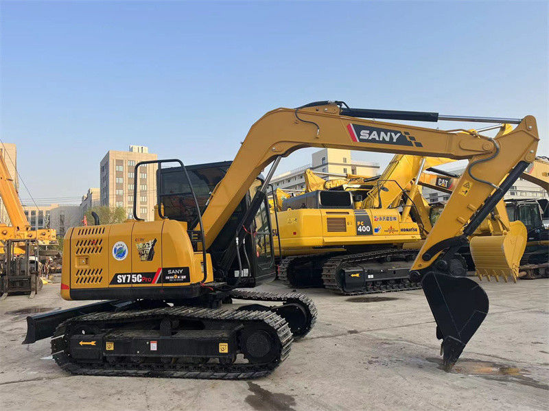Sany SY75C Pro Gebrauchtbagger Gebraucht 7.5 Tonnen Sany Mini Digger