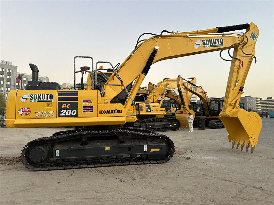 90% Neue, gebrauchte Crawler-Typ Komatsu PC200 Japanische Herstellung Ausgezeichnete Leistung