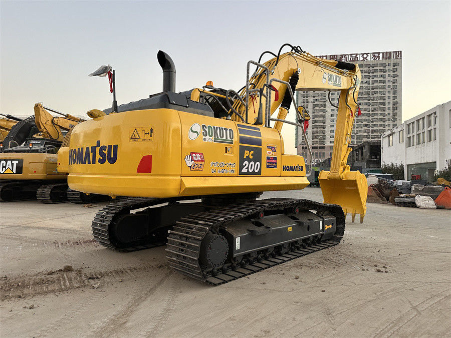 90% Neue, gebrauchte Crawler-Typ Komatsu PC200 Japanische Herstellung Ausgezeichnete Leistung