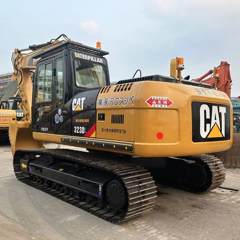 Gebrauchtes Caterpillar 323DL Hydraulisches Crawler Bagger Gewicht 23 Tonnen CAT C6.6 Motor