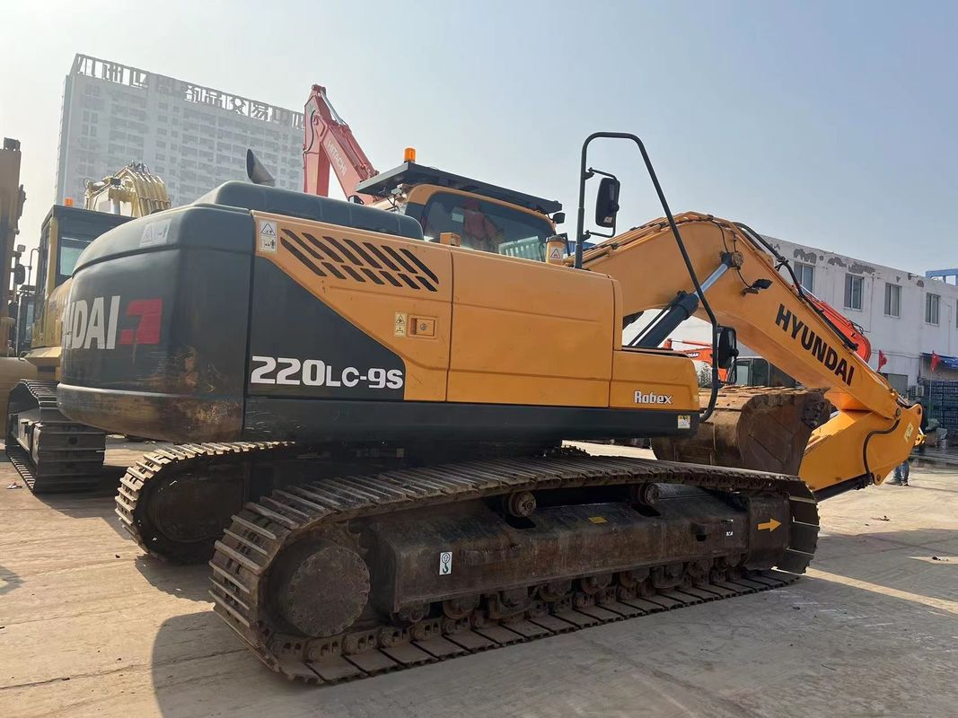 Gebrauchtes Hyundai Original Bagger 220LC-9S Schwere Ausrüstung 22 Tonnen mittelgroßes Gebrauchtbagger