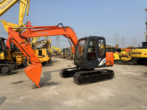 Gebraucht Bagger Hitachi ZX70 Hydraulischer Crawler Bagger Gebraucht 7 Tonnen Mini Hitachi Bagger 70
