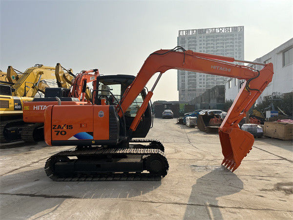 Gebraucht Bagger Hitachi ZX70 Hydraulischer Crawler Bagger Gebraucht 7 Tonnen Mini Hitachi Bagger 70