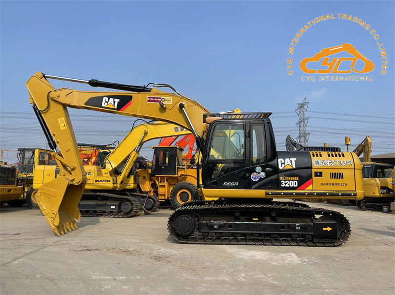 Gebrauchte CAT-Grabmaschinen mit mechanischem Spritzgasmotor Gebraucht Caterpillar 320-Grabmaschine