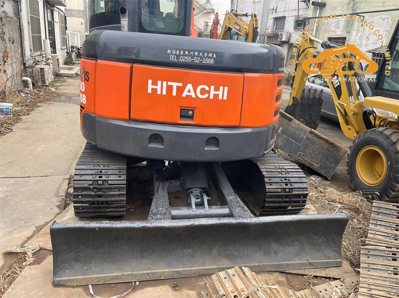 Gebrauchtes Hitachi ZX60USB Minibagger Gebrauchtes 6 Tonnen Hitachi ZX60 Crawler Bagger