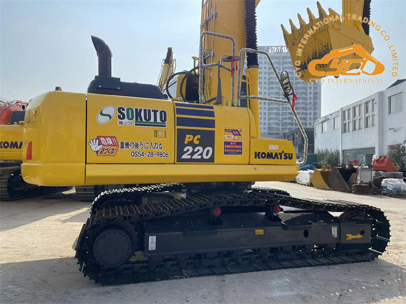 Ausgezeichneter Zustand Gebraucht Japan Bagger Komatsu PC220-8 Crawler Bagger PC200 PC220