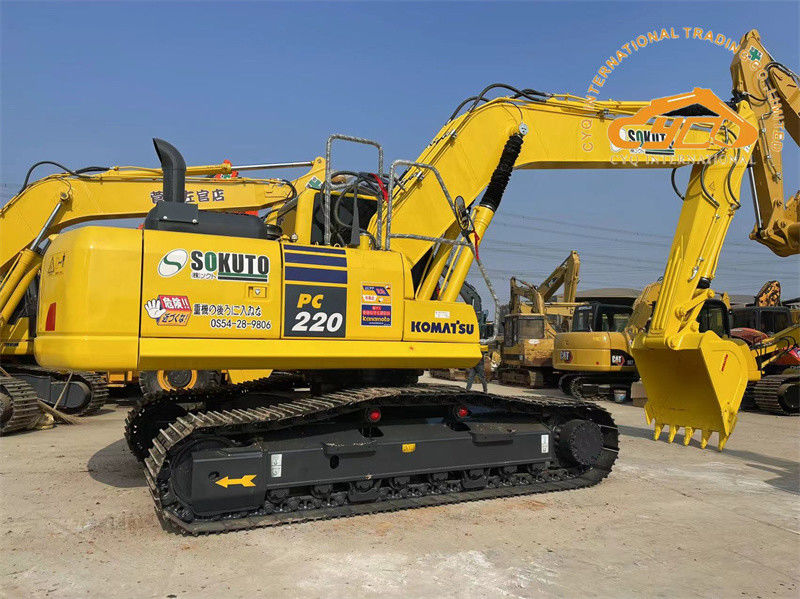 Ausgezeichneter Zustand Gebraucht Japan Bagger Komatsu PC220-8 Crawler Bagger PC200 PC220
