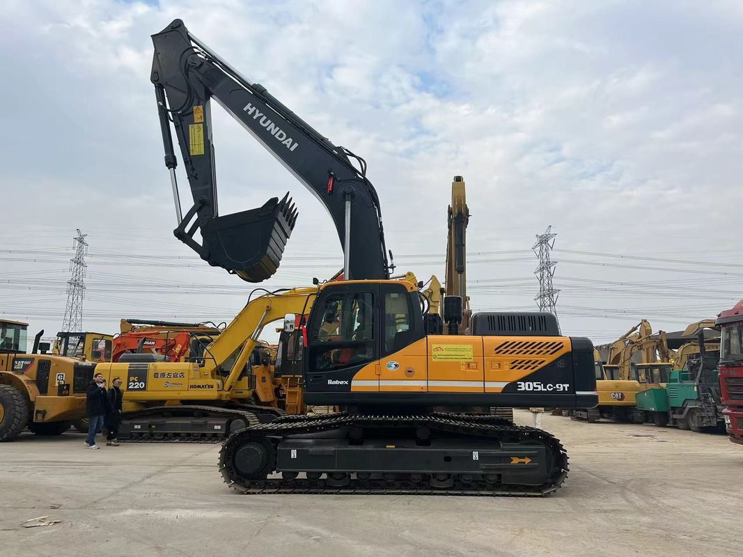 Doosan Hyundai 305lc-9t Gebrauchtgroße Bagger 30 Tonnen Gebrauchtgroße Hyundai Bagger
