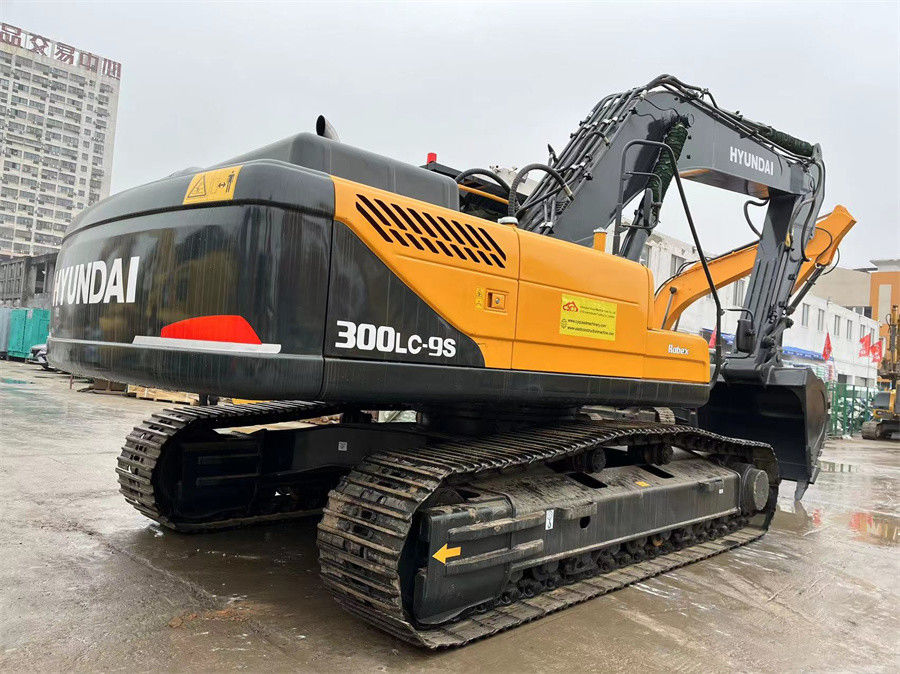 Hyundai R300LC-9S Gebraucht-Hydraulische Bagger für den Bau Bergbau Gewicht 30 Tonnen