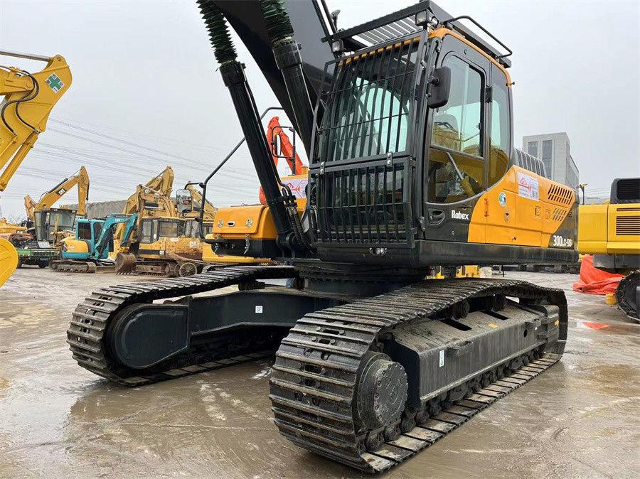 Hyundai R300LC-9S Gebraucht-Hydraulische Bagger für den Bau Bergbau Gewicht 30 Tonnen