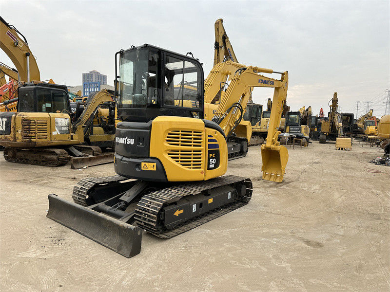 Gebrauchtes Komatsu PC50MR-2 Minibagger 5 Tonnen Gebrauchtes Japan Bagger Komatsu PC50