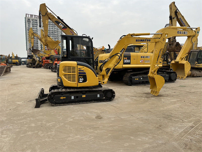 Gebrauchtes Komatsu PC50MR-2 Minibagger 5 Tonnen Gebrauchtes Japan Bagger Komatsu PC50