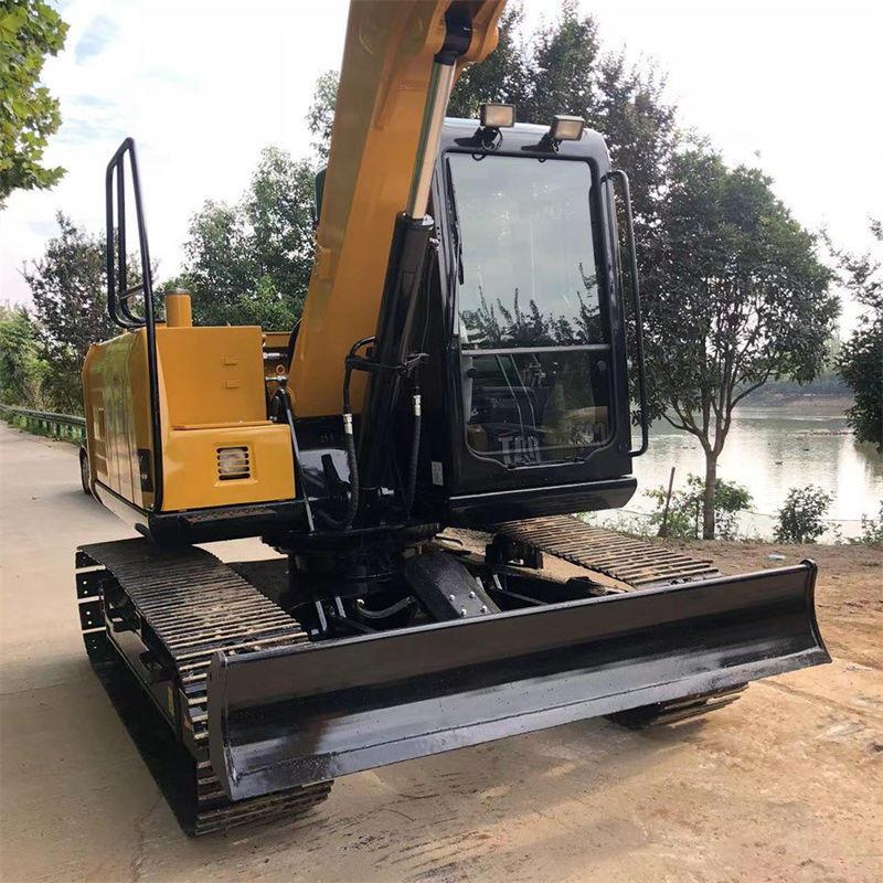 Chinesische Marke SANY SY95C Gebraucht hydraulischer Bagger Gewicht 9 Tonnen Stufe 3 mit Klinge